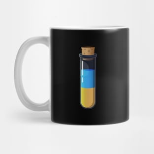 Beaker flask with liquid Mug